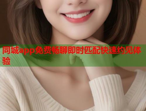 同城app免费畅聊即时匹配快速约见体验