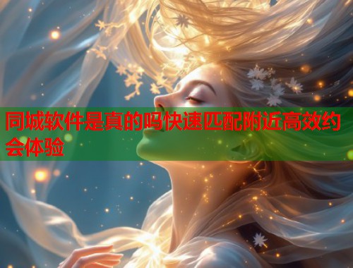 同城软件是真的吗快速匹配附近高效约会体验