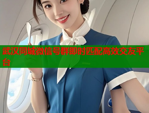 武汉同城微信号群即时匹配高效交友平台