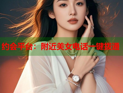 约会平台：附近美女电话一键拨通